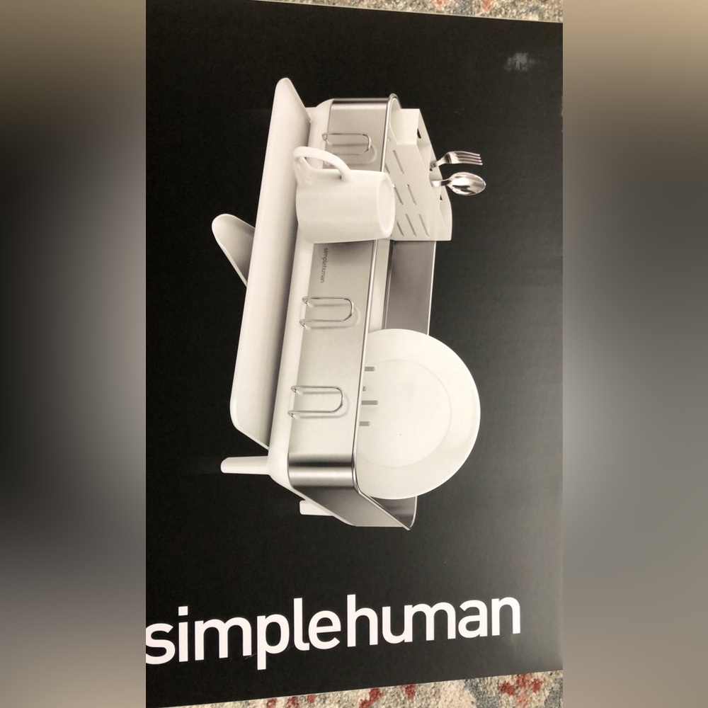 simplehuman Stainless Steel Frame Dish Rack